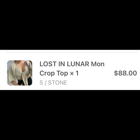 Lost in lunar size S never worn. Bought from 27 boutique - Picture 1 of 3
